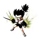 gon freecss tattoo design idea