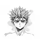 killua zoldyck tattoo design idea