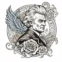 Geert Wilders tattoo design idea