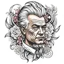 Geert Wilders tattoo design idea