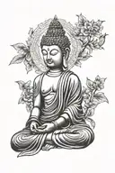 yama buddha tattoo design idea
