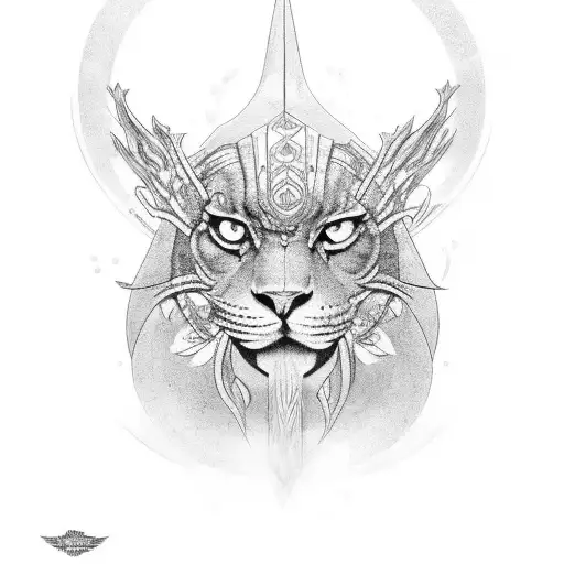 Ashoka tano  tattoo design idea