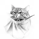 nobody cares work harder tattoo design idea