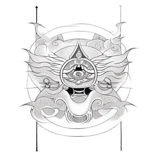Amaterasu Okami Orochi Capcom - Japanese Wolf God Tattoo - HD wallpaper |  Pxfuel