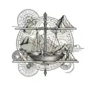 libra,antiquity,Rome,Scandinavia,mountains tattoo design idea