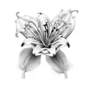 lily tattoo design idea