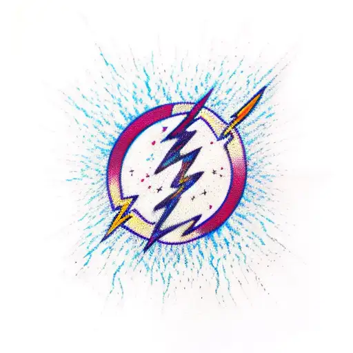 Lightning Bolt tattoo design idea