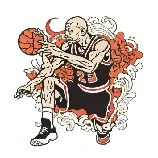 Michael Jordan tattoo design idea