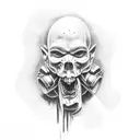 pulp fiction tattoo design idea