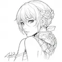 ayanami rei tattoo design idea