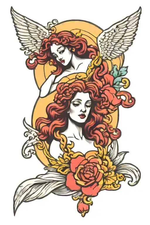 birth of Venus  tattoo design idea