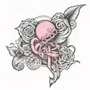 breast cancer  tattoo design idea