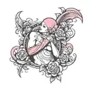 breast cancer  tattoo design idea