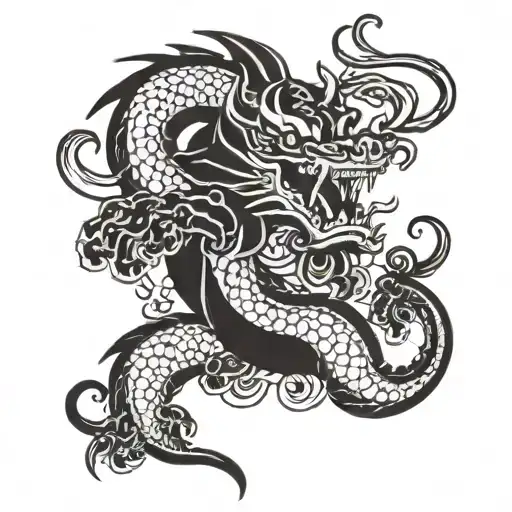 mushu mulan tattoo design idea