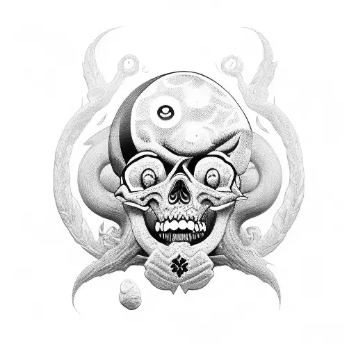 ampulheta cabeira e lirio escrito memento mori tattoo design idea