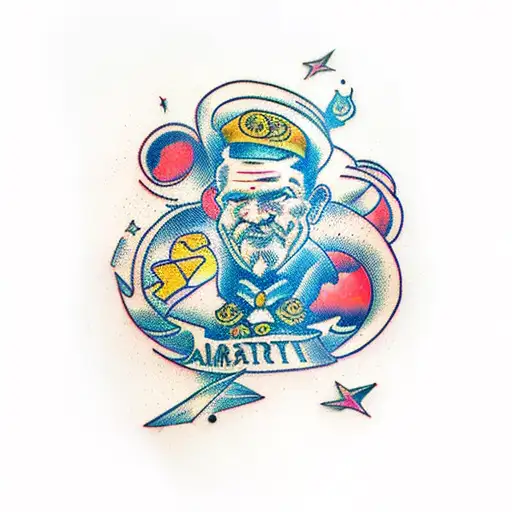 Ambitious, Out-of-the-box thinker, smart tattoo design idea