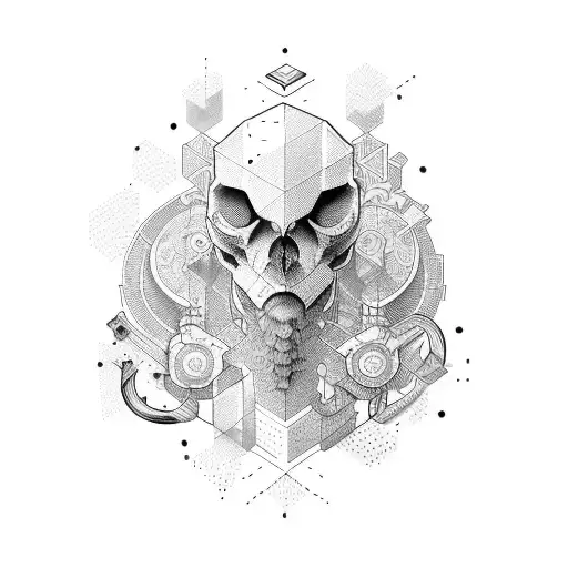 Ambitious, Out-of-the-box thinker, smart tattoo design idea