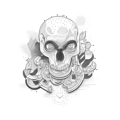 Ambitious, Out-of-the-box thinker, smart tattoo design idea