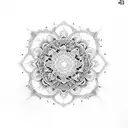 Mandala, japanese tattoo design idea