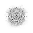 Mandala, japanese tattoo design idea