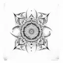 Mandala, japanese tattoo design idea