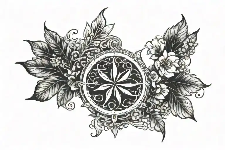 wheel of time, aes sedai, Ariel, trefoil leaf tattoo design idea