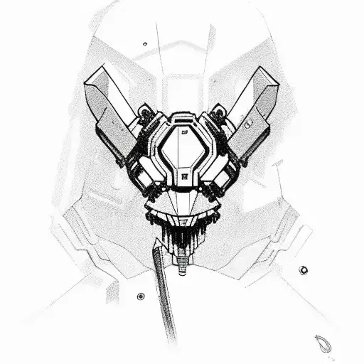 dva overwatch 2 tattoo design idea