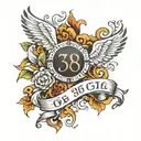 Job 3:16 bible verse tattoo design idea