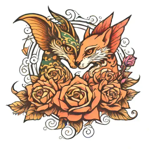 for my trans brother sister bond tattoo design idea