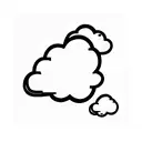 Every cloud has a silver lining. tattoo design idea
