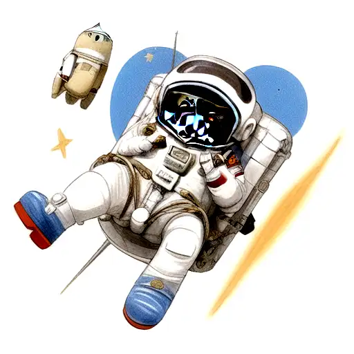 Astronaut, anime, girl, HD wallpaper | Peakpx