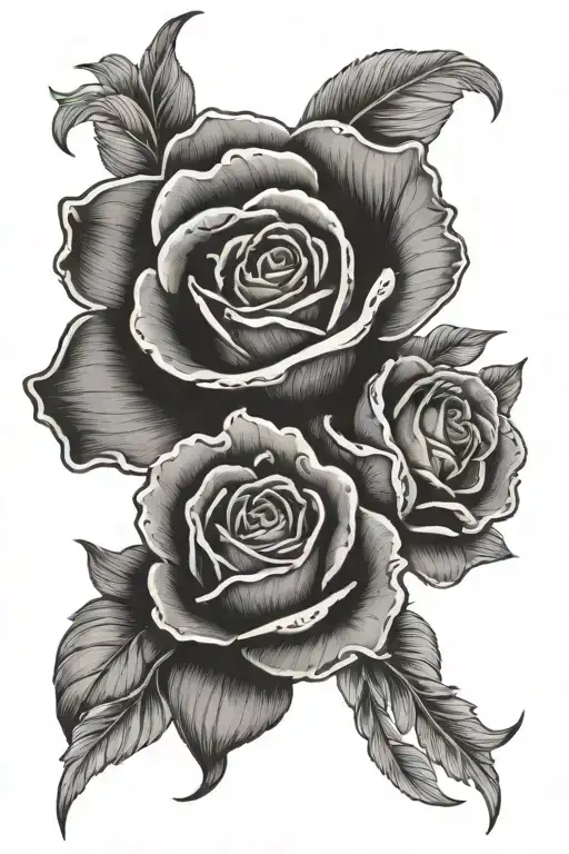 in loving memory of  Willy Roy  tattoo design idea