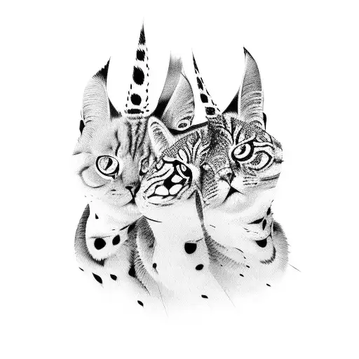 3 siblings tattoo design idea