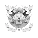 3 siblings tattoo design idea