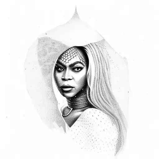 Beyonce  tattoo design idea