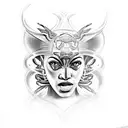 Beyonce  tattoo design idea