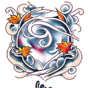 Autumn tattoo design idea