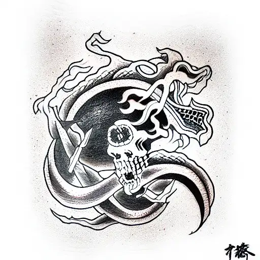 son of anarchy  tattoo design idea