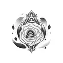 lipstick tattoo design idea