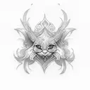 ornamental small flash designs  tattoo design idea