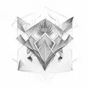 Mobius strip tattoo design idea