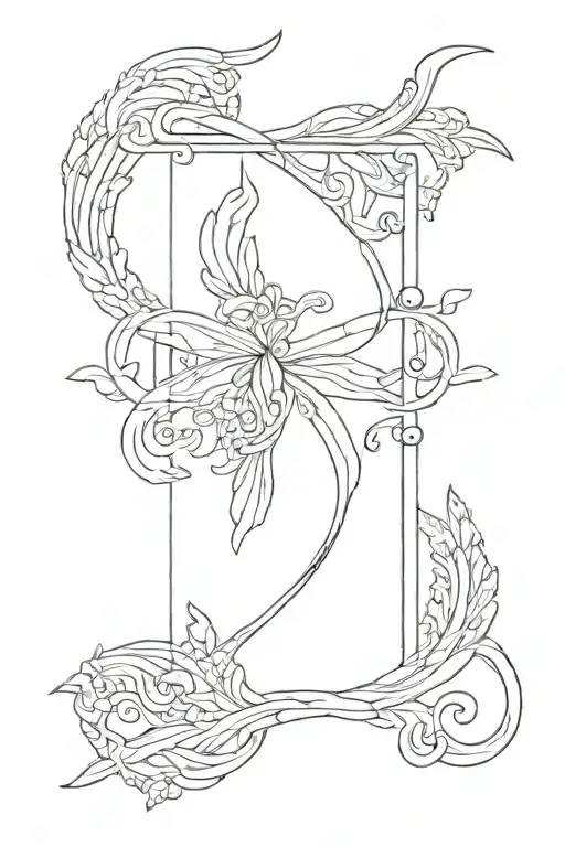 Odysseus bow tattoo design idea