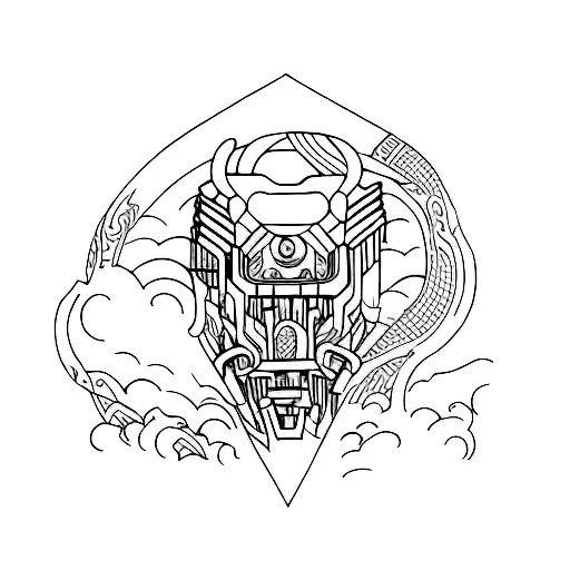 kaizen and peniaphobia tattoo design idea