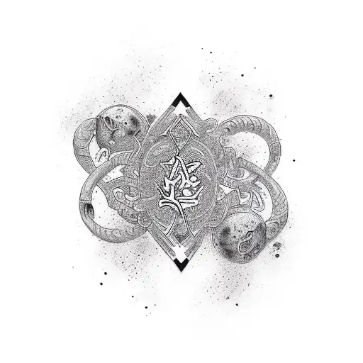 Infinity Symbol tattoo design idea