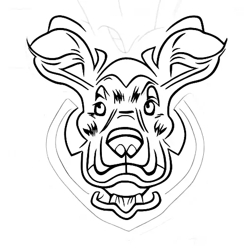 scooby doo tattoo design idea