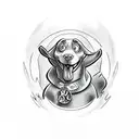 scooby doo symbol tattoo design idea