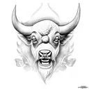 The logo for a buffalo tattoo shop is called Sin of Stupidity. tattoo design idea