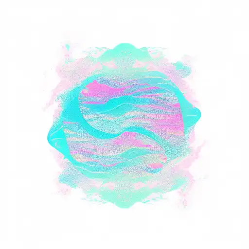 Ocean Wave tattoo design idea