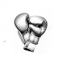 boxing gloves  tattoo design idea