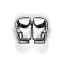 boxing gloves  tattoo design idea
